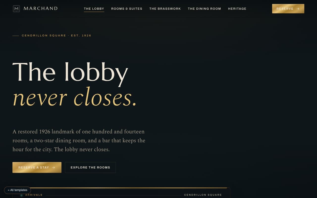 The Marchand — template