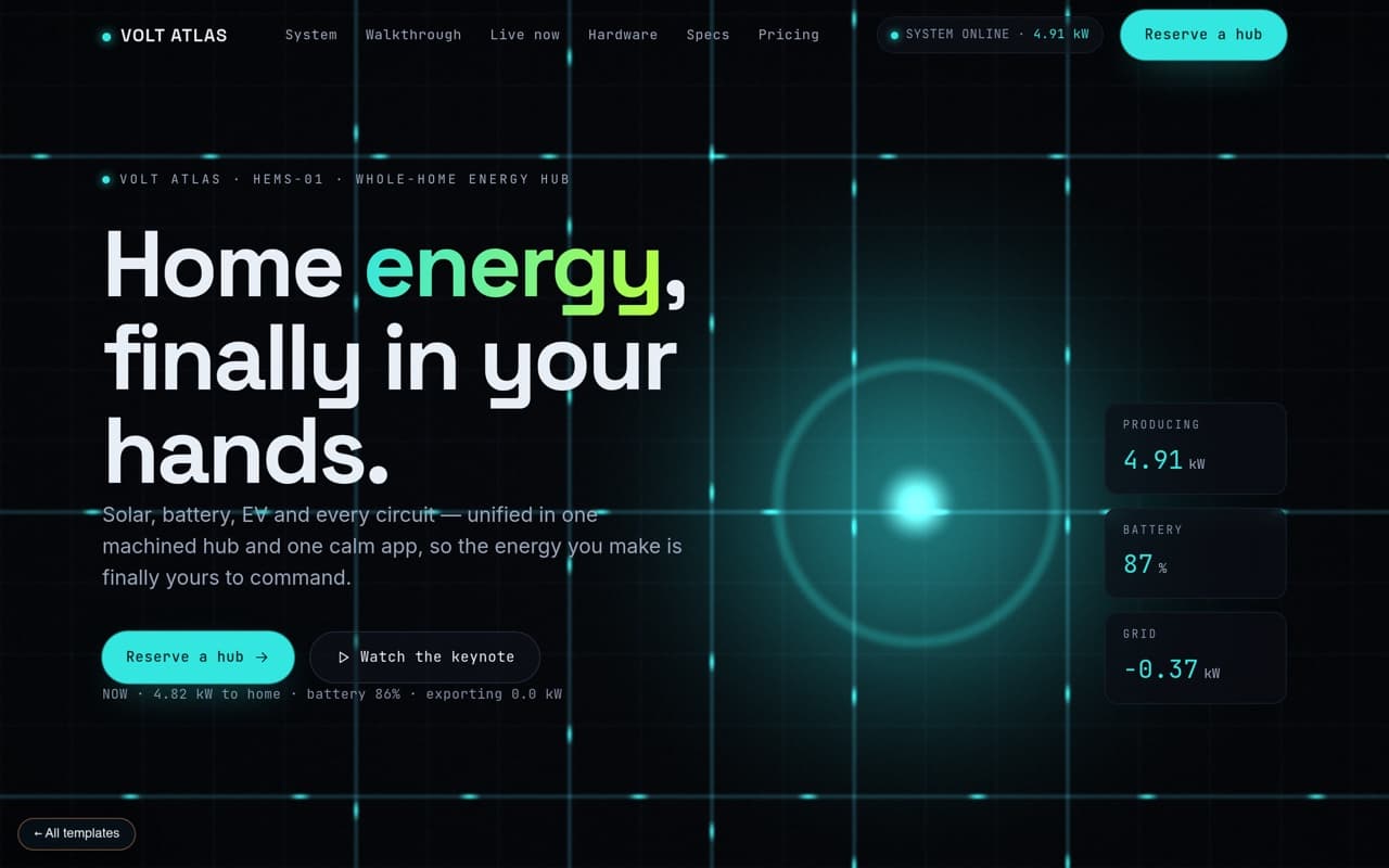 Volt Atlas — template